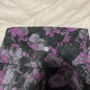 Lululemon Purple Floral Align 25in Leggings 4